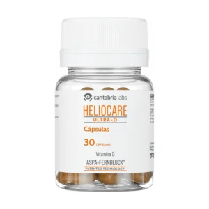 Heliocare Ultra-D, 30 capsule con Polypodium leucotomos, vitamine C, E e D, luteina e licopene.