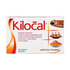 Confezione di Kilocal Peso Classico 20 compresse deglutibili.