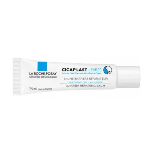 Cicaplast Levres La Roche-Posay, tubo da 7,5 ml di balsamo labbra riparatore.