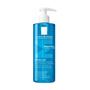 Effaclar Gel Mousse La Roche-Posay, flacone da 400 ml di detergente viso per pelle grassa.