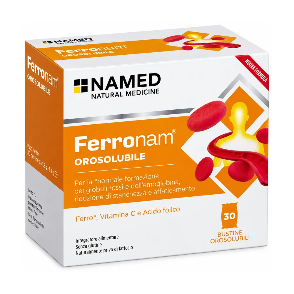 Ferronam orosolubile Named 30 bustine