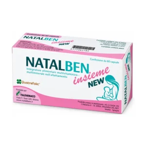 Natalben Insieme New 60 capsule allattamento con folato e DHA.