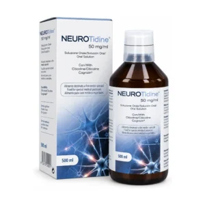 Neurotidine soluzione orale 500 ml, alimento a fini medici speciali con citicolina Cognizin per la gestione dietetica del glaucoma.