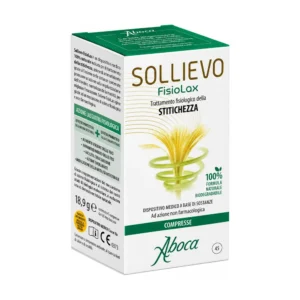 Sollievo FisioLax 45 compresse Aboca, dispositivo medico per la stitichezza.
