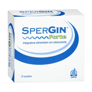 Spergin Forte 12 bustine integratore IDI Pharma con L-arginina coenzima Q10 e zinco.