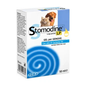 Confezione di Stomodine LP Gel Gengive 50 ml, prodotto veterinario
