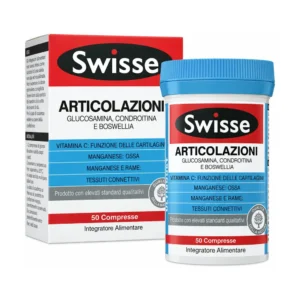 Swisse Articolazioni 50 compresse glucosamina condroitina boswellia vitamina C.