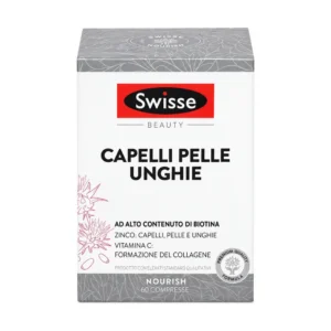 Swisse Capelli Pelle Unghie 60 compresse integratore biotina zinco vitamina C.