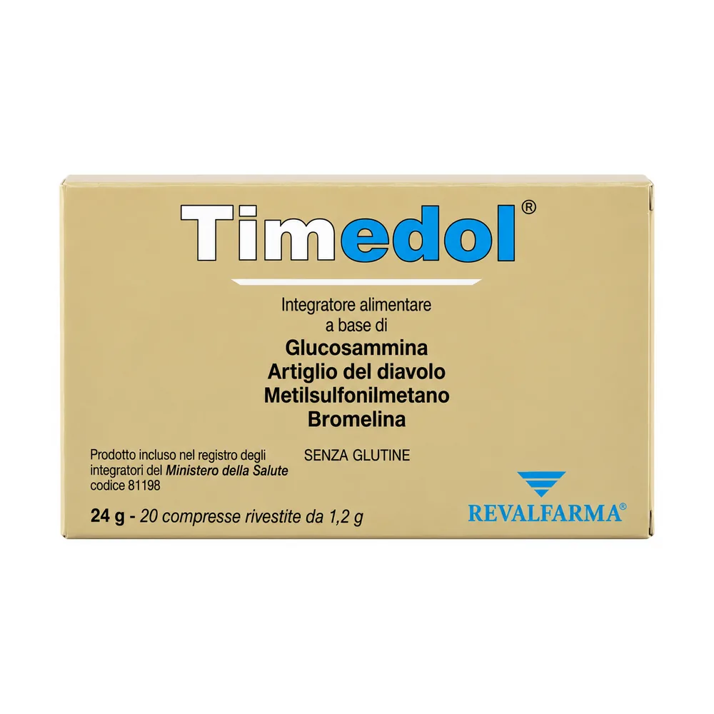 Timedol 20 compresse rivestite