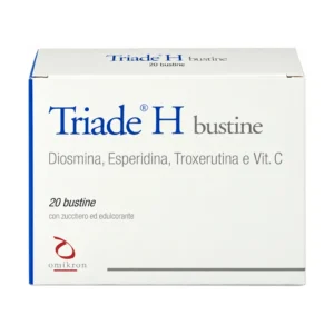 Triade H 20 bustine integratore diosmina esperidina troxerutina vitamina C Omikron.