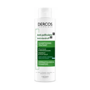 Flacone da 200 ml di Vichy Dercos Shampoo Antiforfora per capelli da normali a grassi.