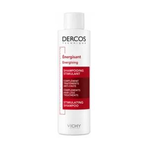 Flacone da 200 ml di Vichy Dercos Shampoo Energizzante con Aminexil.