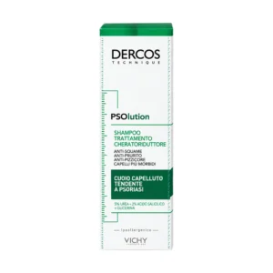 Dercos Shampoo Psolution Vichy, flacone da 200 ml.